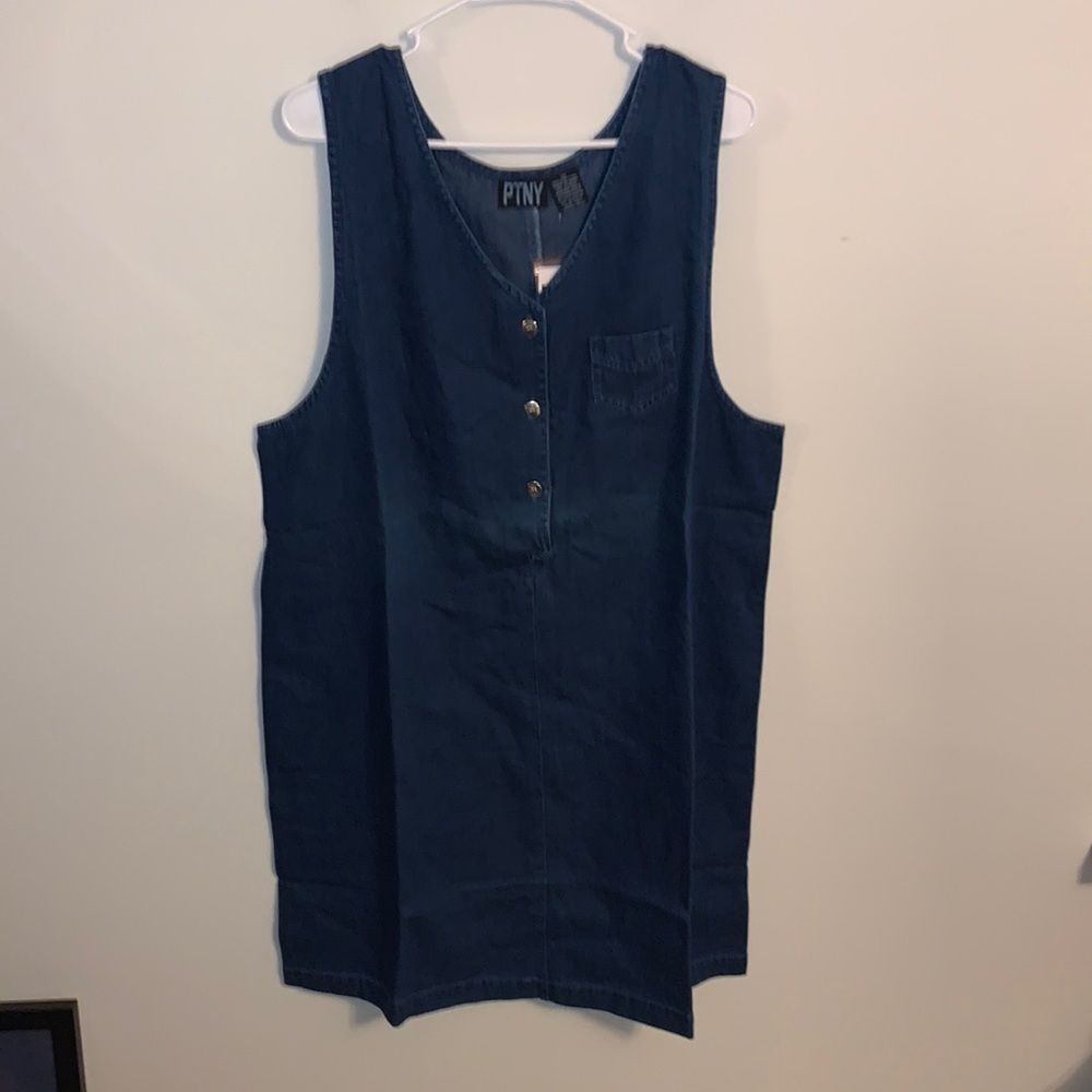 PTNY Half Button Dress